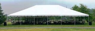 40 x 60 White Commercial Frame Tent