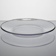 Clear Glass Dinner Plates - 10