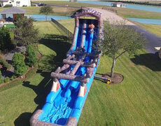 Giant Mountain Water Slide with Slip N Slide