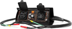  WEN GNA50i 50-Amp 6000-Watt Parallel Connection Kit for Inverter Generators, Black