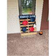 Wood Pallet Basket (Ball Toss)