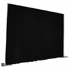 Pipe and Drape - Black - 10 Ft Section
