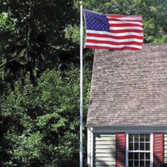 Flag base with weighed sand bags for 20 Ft. Poles