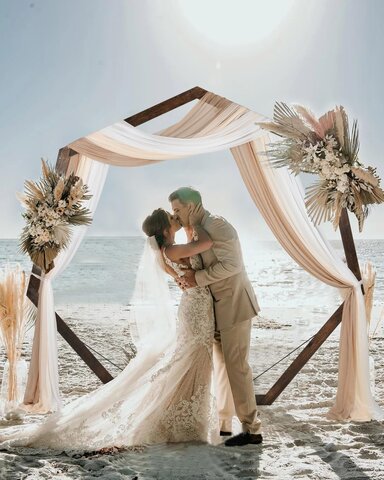 Wooden Wedding Arch