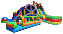 Ninja Bounce Plus Water Slide *can also be used dry - Hire in Douglasville  Villa Rica Carrollton Hiram Powder Springs Austell