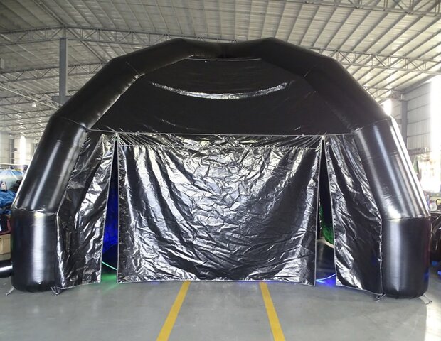 20' X 20' Black Inflatable Spider Tent
