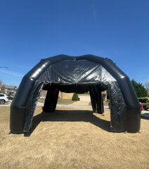 20' X 20' Black Inflatable Spider Tent with LED lights 