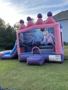 ZOMBIE HALLOWEEN PANEL BOUNCE HOUSE COMBO DRY