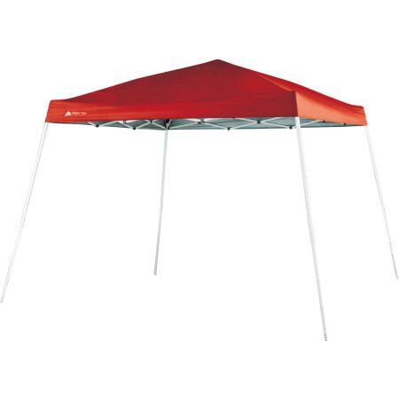 RED POP UP TENT 10X10