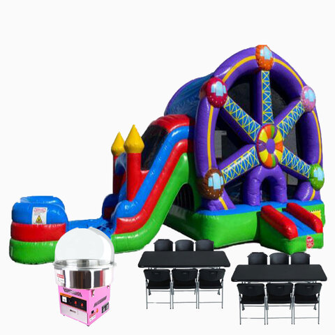 BOUNCE HOUSE COMBO PACKAGE WET
