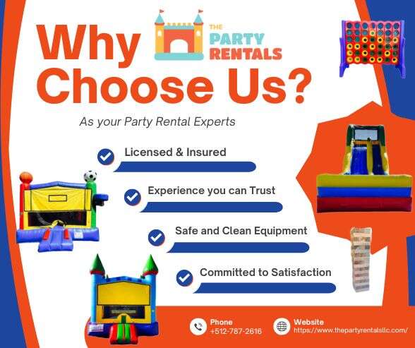 Why Choose The Party Rentals LLC? Why Choose The Party Rentals LLC?