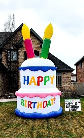 15' Birthday Cake
