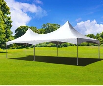 20' x 30' FRAME TENT (LOW PEAK)