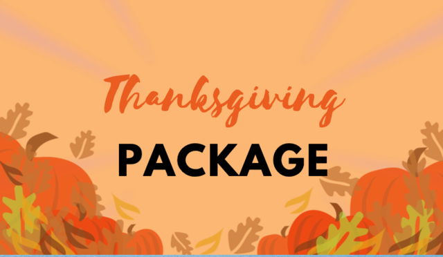 Thanksgiving Dinner Party Package