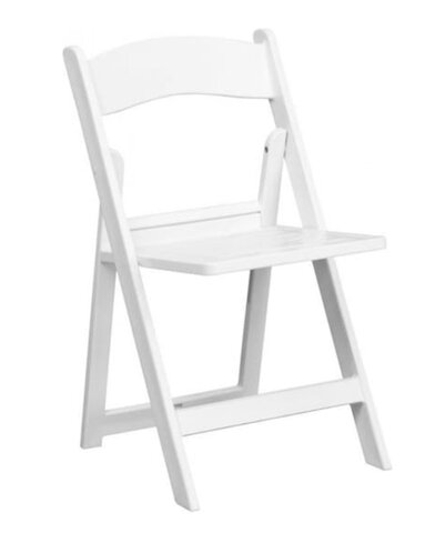 Padded White Chair Rental
