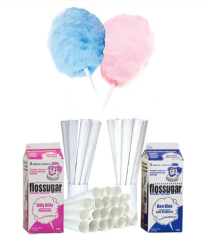 Cotton Candy Supply Packs - 50 servings