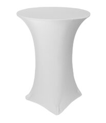 White Spandex Cover for Cocktail Table