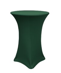 Hunter Green Spandex Cover for Cocktail Table 