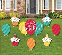 Theme Signs - Colourful Happy Birthday