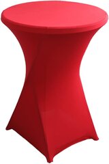 Red Spandex Cover for Cocktail Table