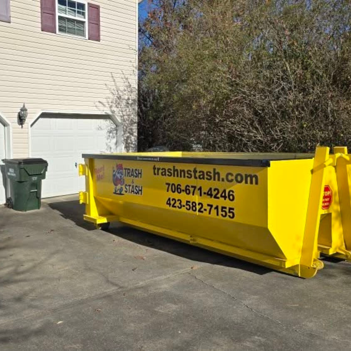 Dumpster Rentals in Chattanooga & North Georgia | Trash & Stash