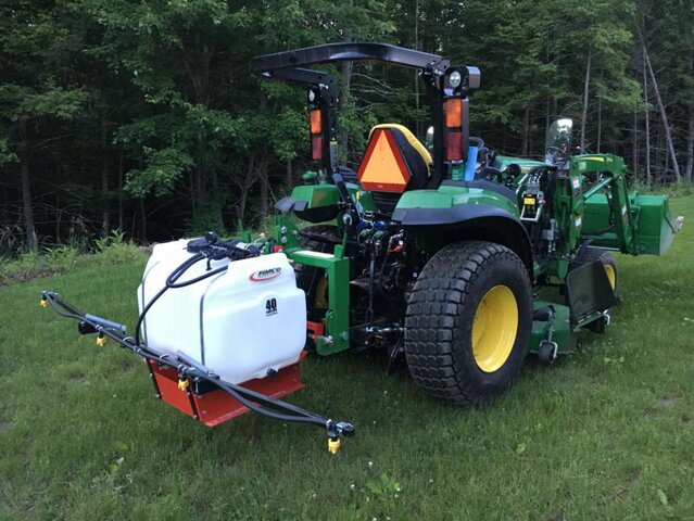 3pt Boom and wand 40 Gallon Sprayer 