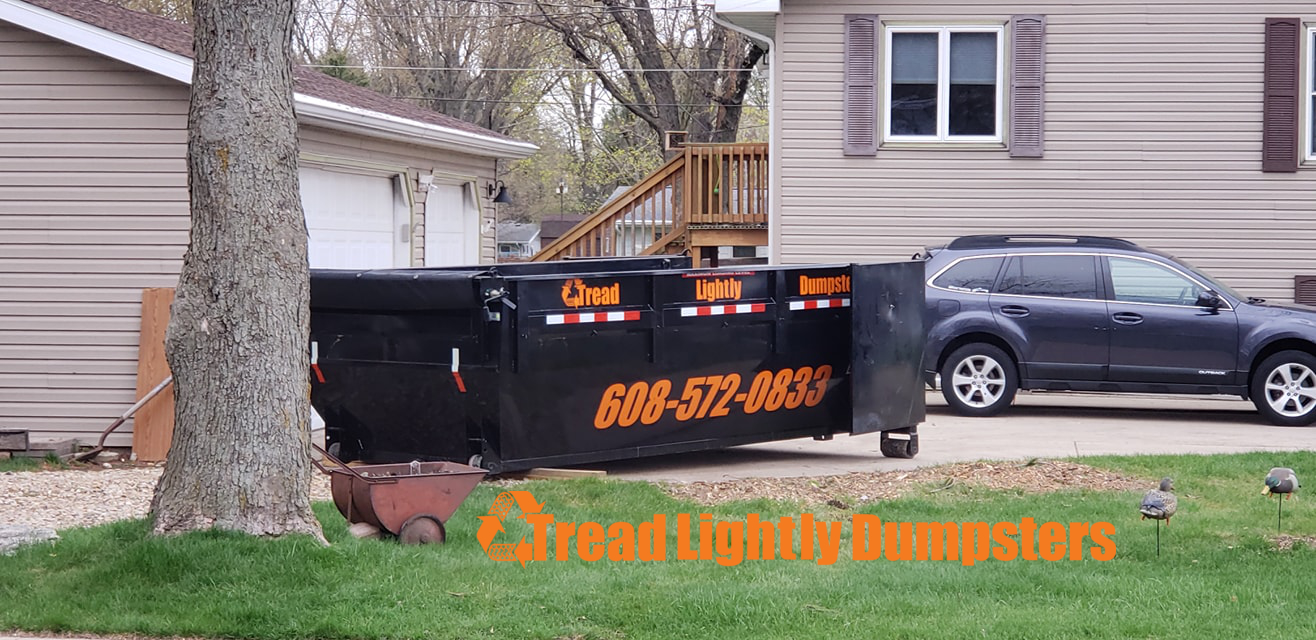 Durable Dumpster Rental Tread Lightly Dumpsters Oregon MI Homeowners Use for Landscaping and Outdoor Projects