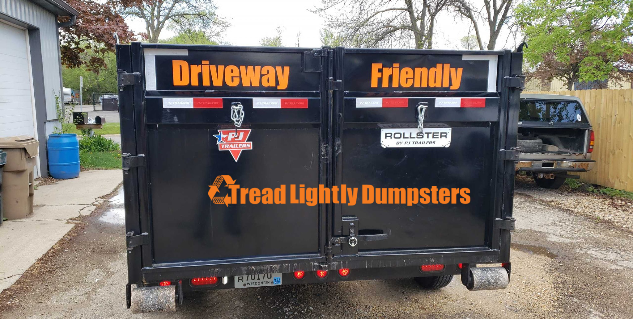 Book a Heavy-Duty Dumpster Rental Tread Lightly Dumpsters Middleton MI Contractors Choose for New Developments