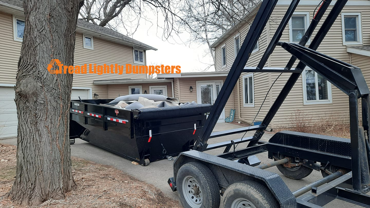 Reliable Roll Offs Dumpster Rental Tread Lightly Dumpsters Fitchburg MI