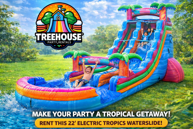 Electric Tropics 22' Waterslide