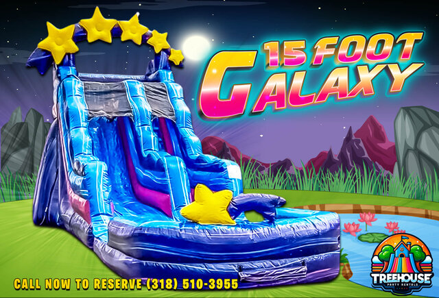 Galaxy 15ft Water Slide