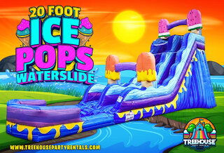  20ft Ice Pops Water Slide