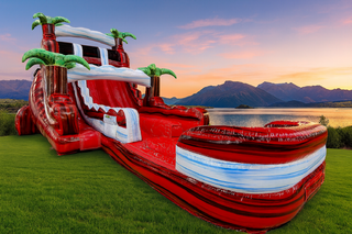 19' Red Crimson Bay Dual Lane