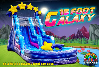 Galaxy 15ft Water Slide