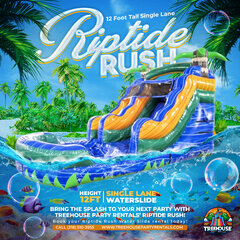 Riptide Rush 12ft Water Slide