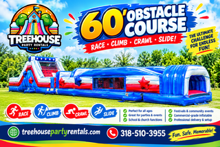 60' Patriotic Obstacle Course