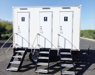 3 Stall Restroom Trailer 
