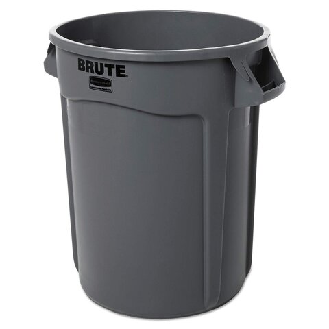 32 Gal Trash Can (Gray)