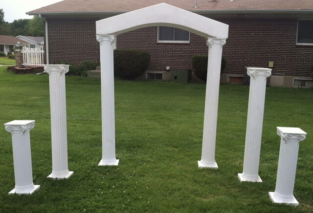 Colonnade White Arch Package