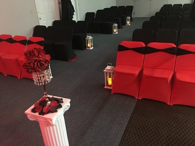 Red Chair Sashes
