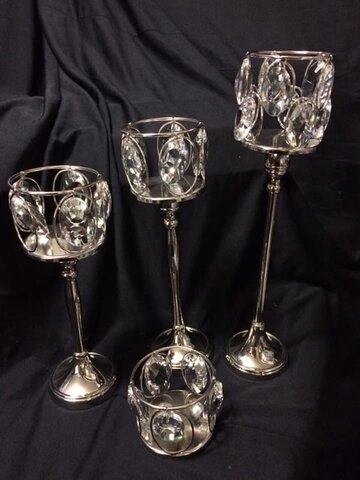 Crystal Candle Holder (Small)