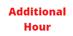 Additional Event Hour
