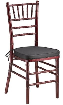 Mahogany chivari chair