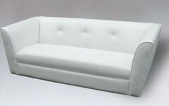 White VIP couch