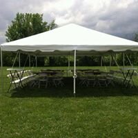20x20 Frame Tent on Grass (Capacity 40-60)