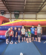 Indoor inflatable party