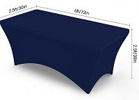 6-foot-folding-Table -spandex Tables for Parties folding