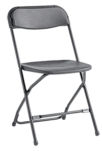 Chairs folding Grey