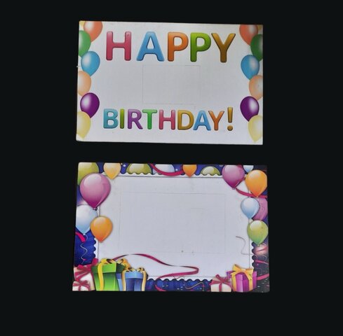 Birthday Lawn Card Customization