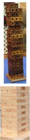 JENGA COMBO Mega Giant, Regular Giant-Starting at